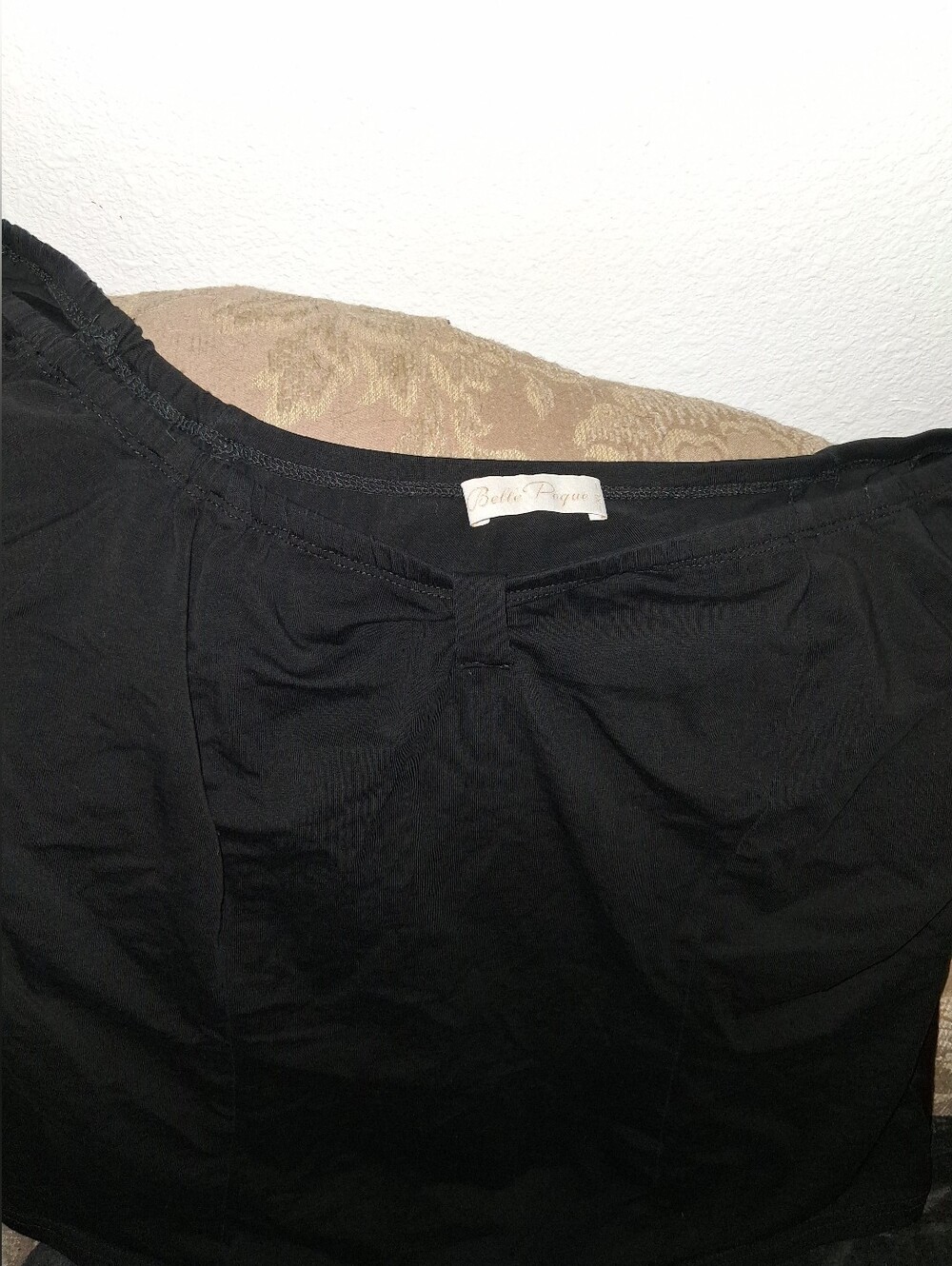 Black Pinup Top - Picture 2 of 2